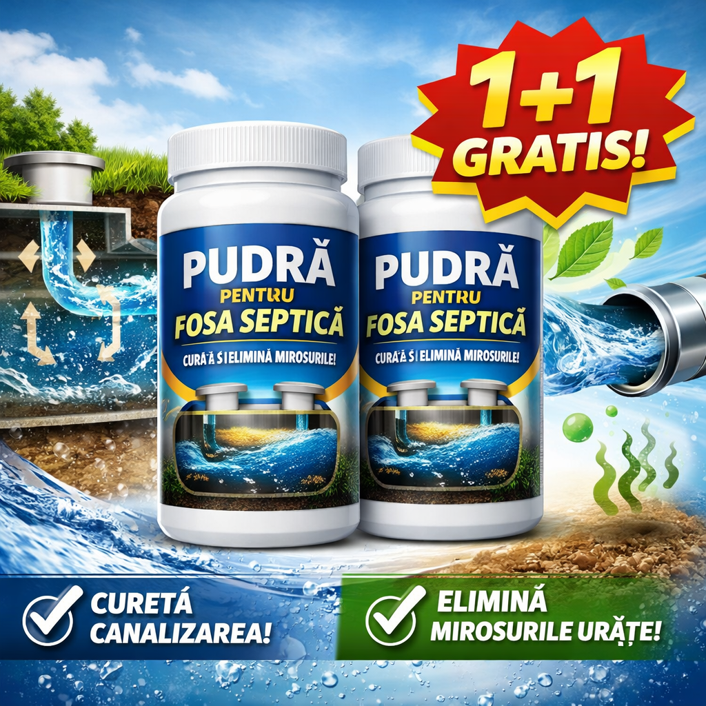 Pudra curatare canalizare