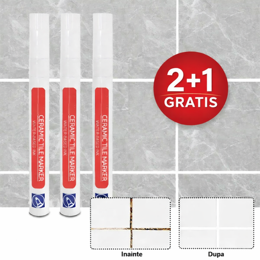 2+1 Gratis – Marker reparații rosturi și gresie